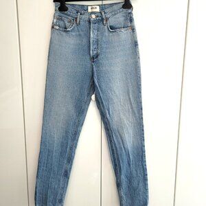 Agolde Fen High Rise Relaxed Taper in Dimension Size 24